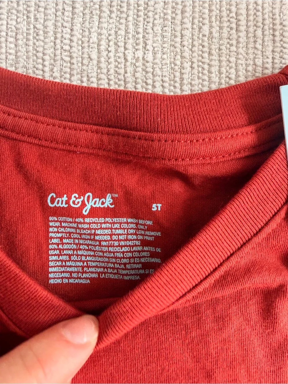 Bundle of 3 Cat & Jack Kids Short-Sleeve Tees 5T